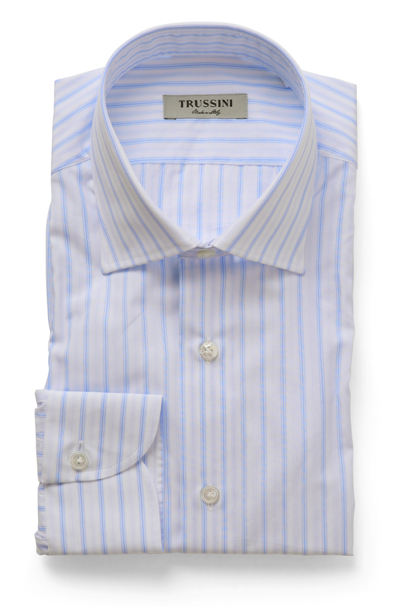Striped Dress Shirt-Trussini-Boyds Philadelphia
