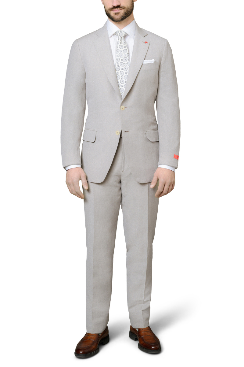 Taupe Suit-ISAIA-Boyds Philadelphia