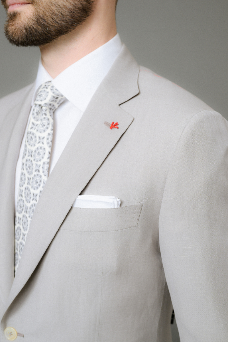 Taupe Suit-ISAIA-Boyds Philadelphia