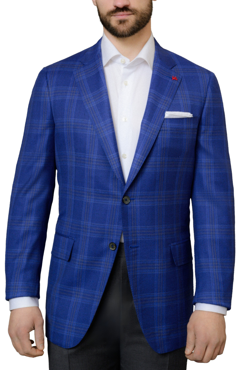 Plaid Sport Jacket-ISAIA-Boyds Philadelphia