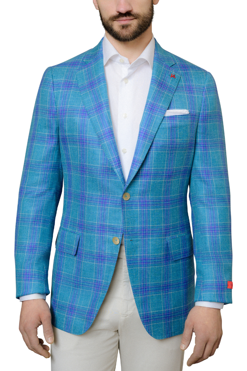 Plaid Sport Jacket-ISAIA-Boyds Philadelphia