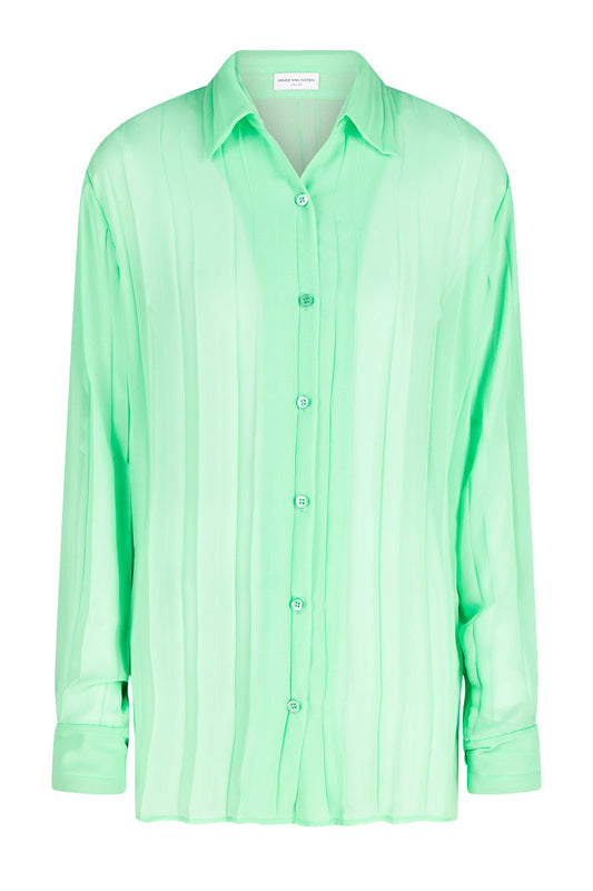 Clavelly Pleats Shirt-Dries Van Noten-Boyds Philadelphia