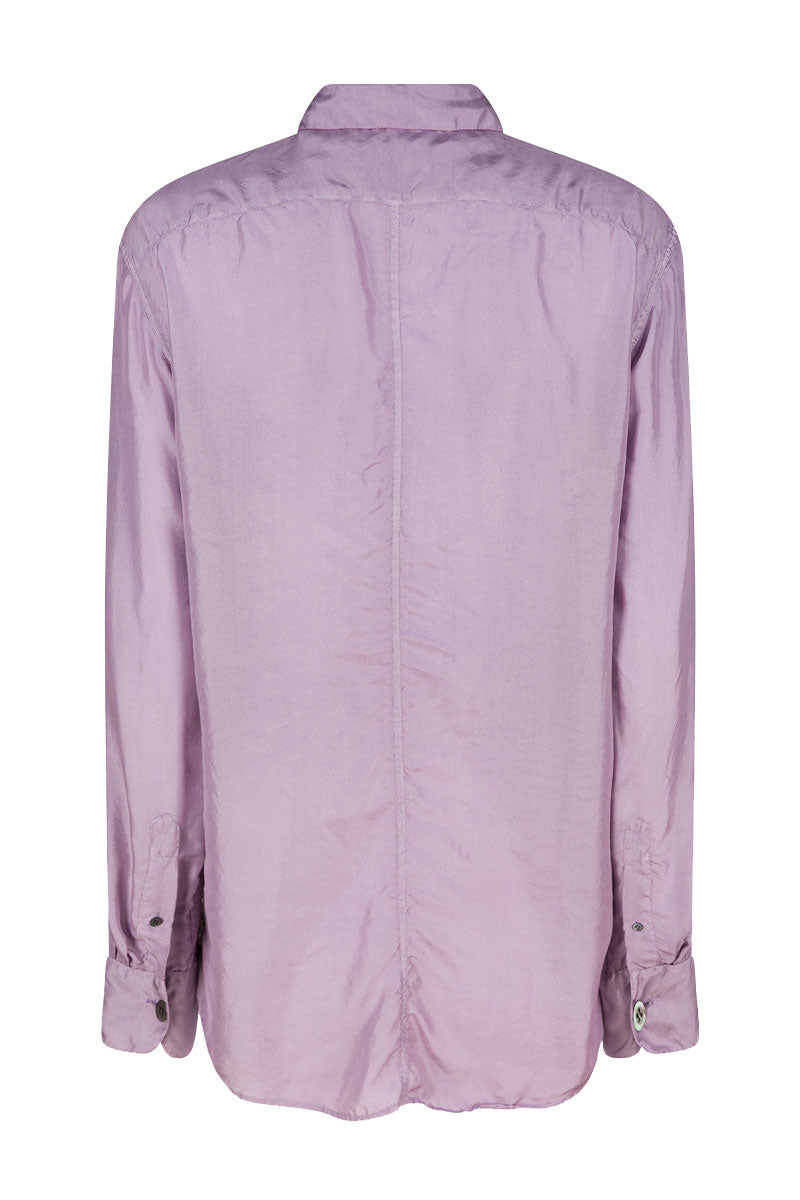 Clavelly Pongee Shirt-Dries Van Noten-Boyds Philadelphia