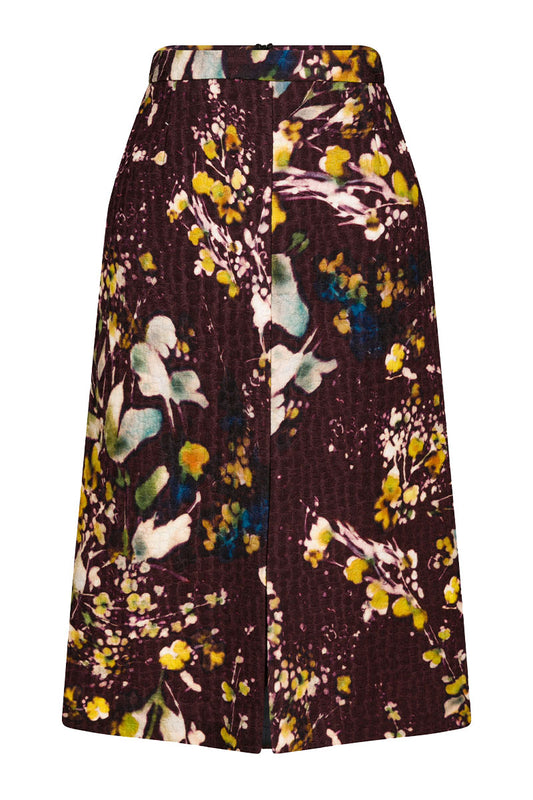 Shea Bleached Floral Skirt-Dries Van Noten-Boyds Philadelphia
