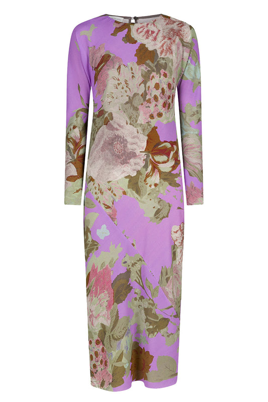 Davion Poppy Bouquet Dress-Dries Van Noten-Boyds Philadelphia