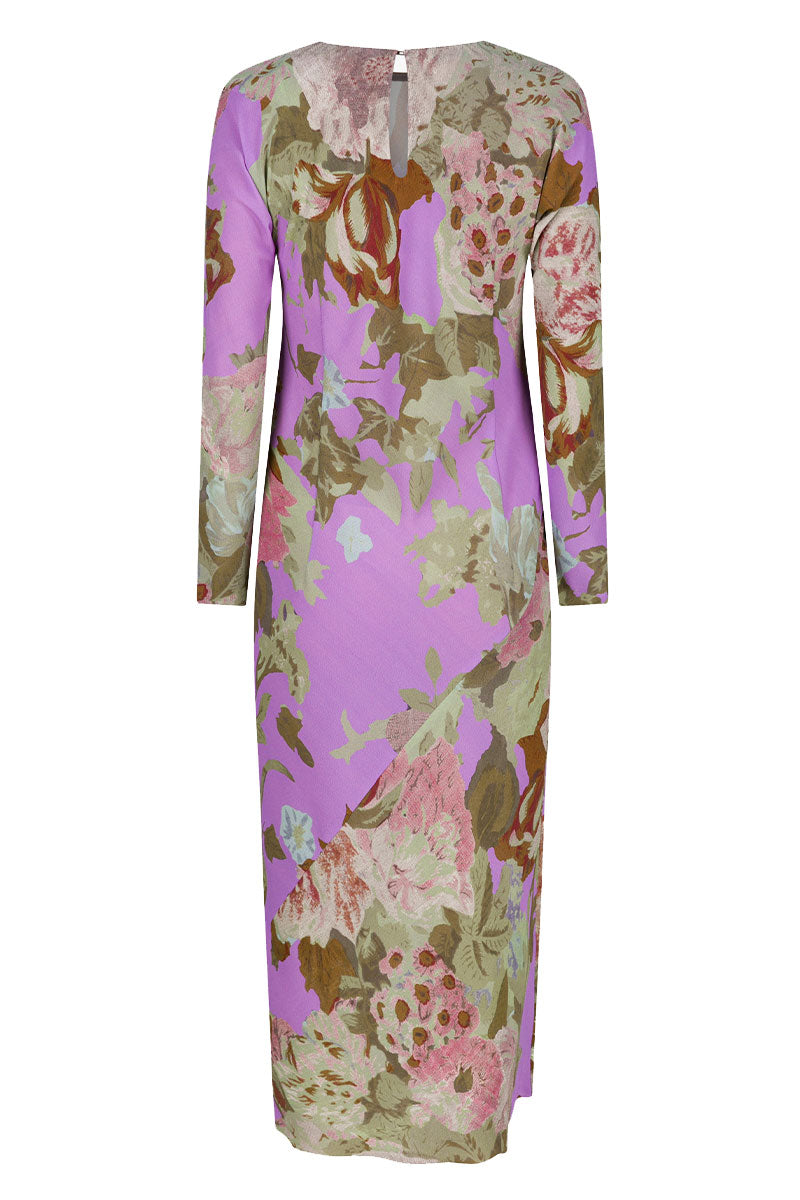Davion Poppy Bouquet Dress-Dries Van Noten-Boyds Philadelphia