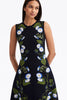 Morning Glory Jacquard Midi Dress-Oscar de la Renta-Boyds Philadelphia