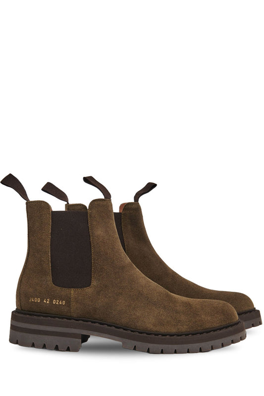 Waxed Suede Chelsea Boot-Common Projects-Boyds Philadelphia