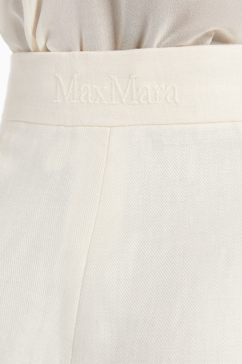 Hangar Linen Tailored Trousers-Max Mara-Boyds Philadelphia