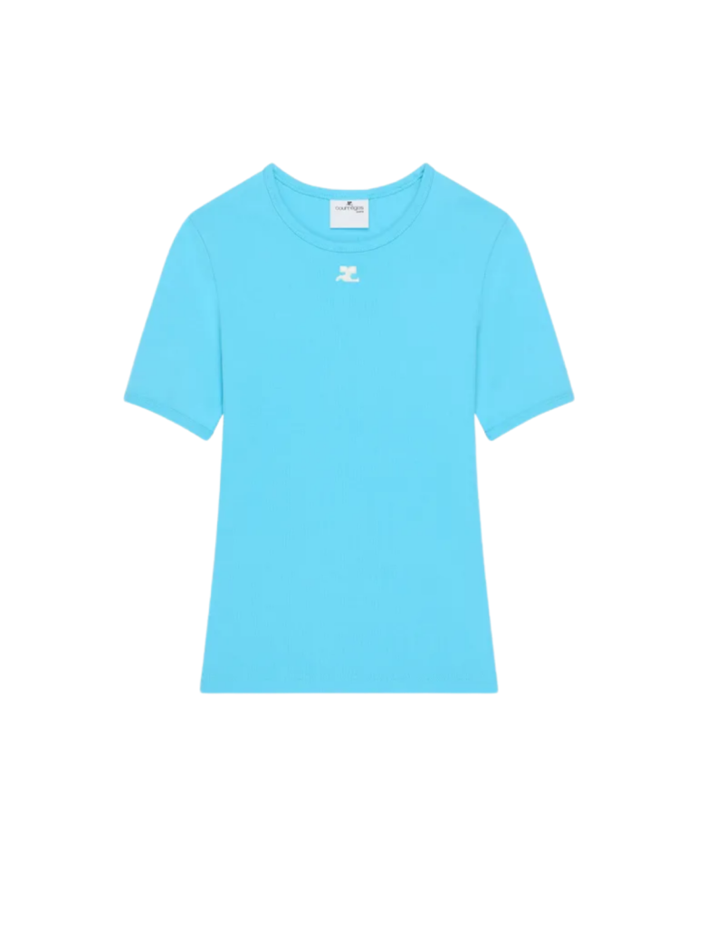 Courreges Signature Contrast T-shirt-Courrèges-Boyds Philadelphia