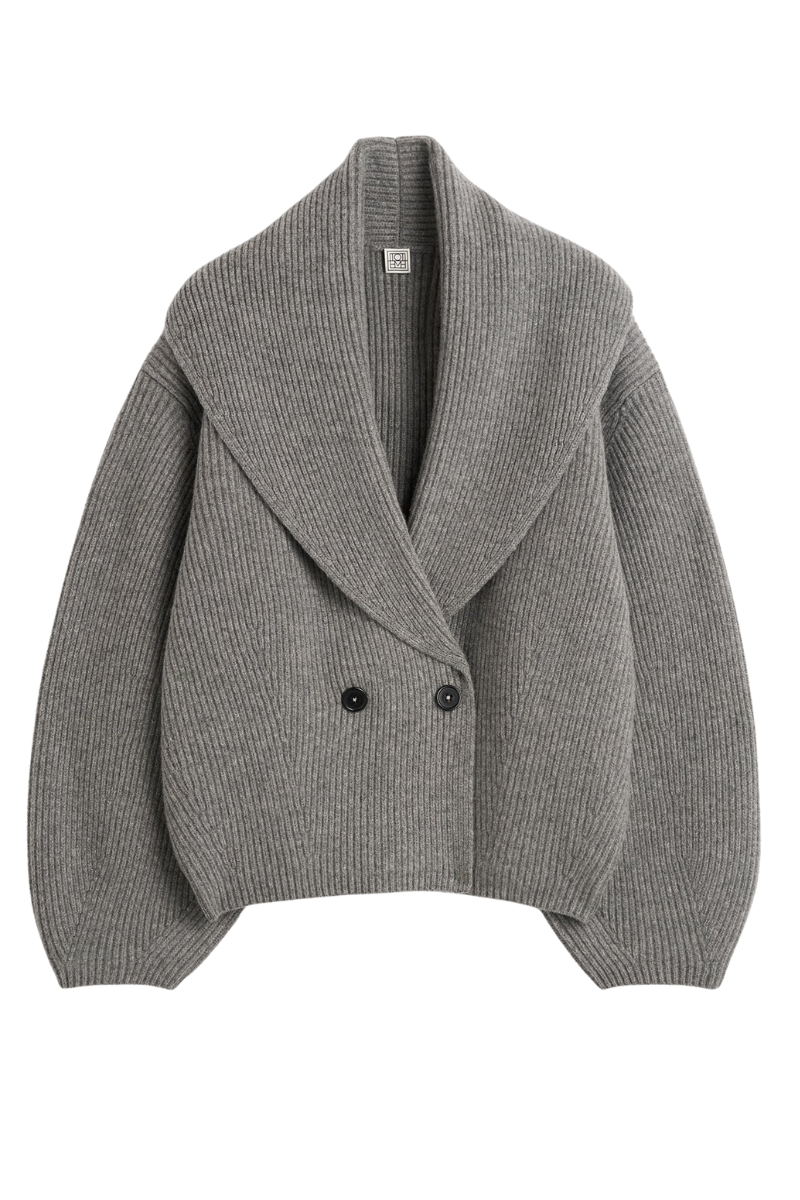 Shawl Lapel Cardigan-TOTEME-Boyds Philadelphia