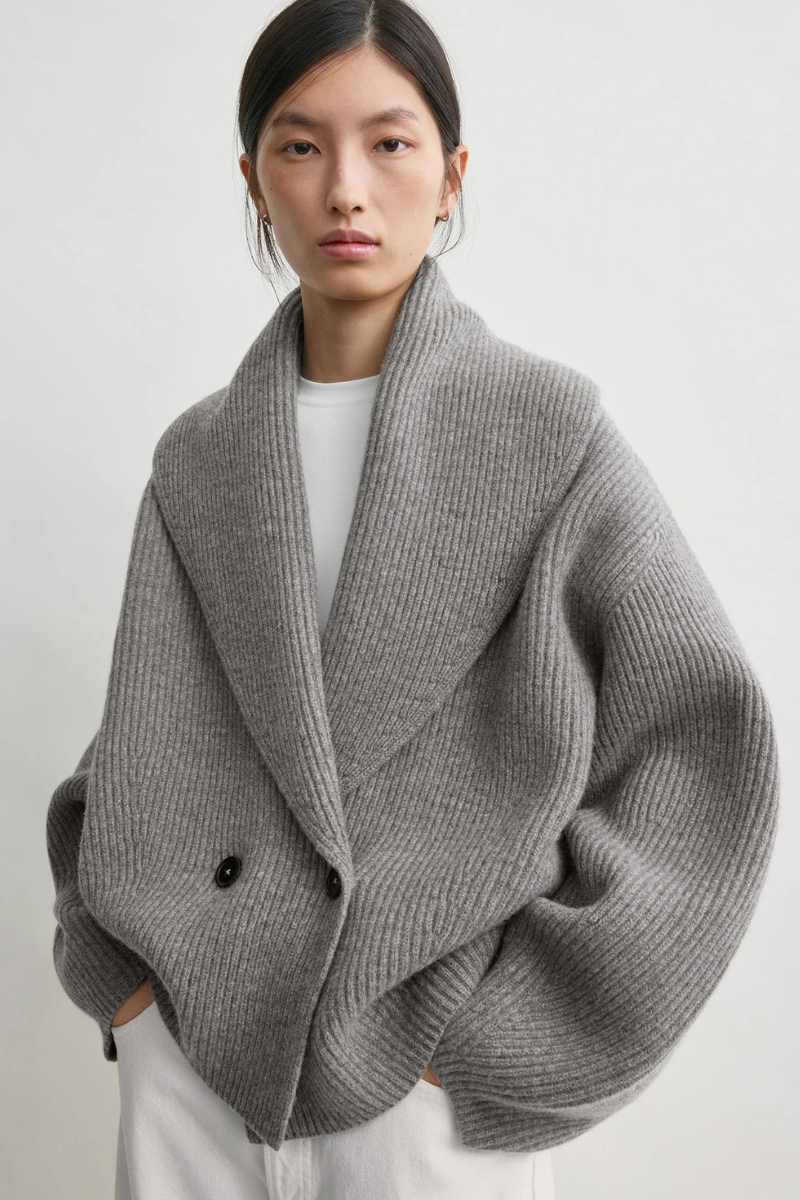 Shawl Lapel Cardigan-TOTEME-Boyds Philadelphia