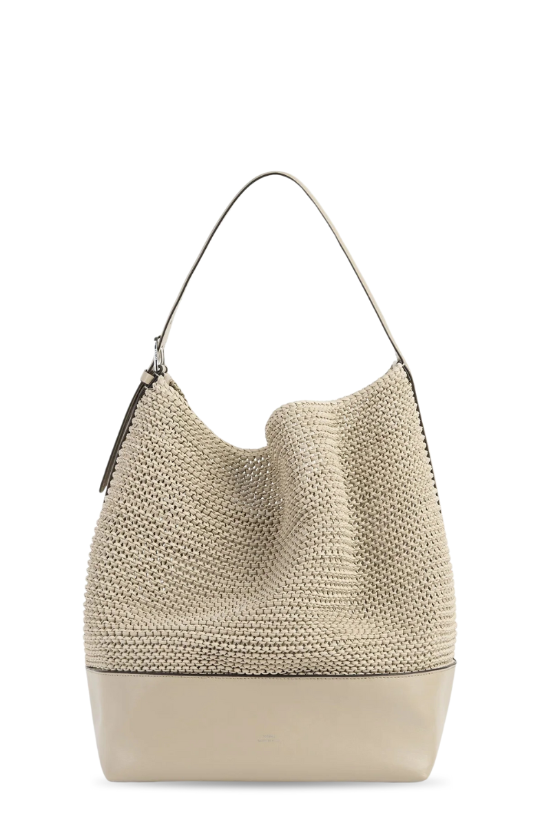 Belted Woven Leather Tote-TOTEME-Boyds Philadelphia