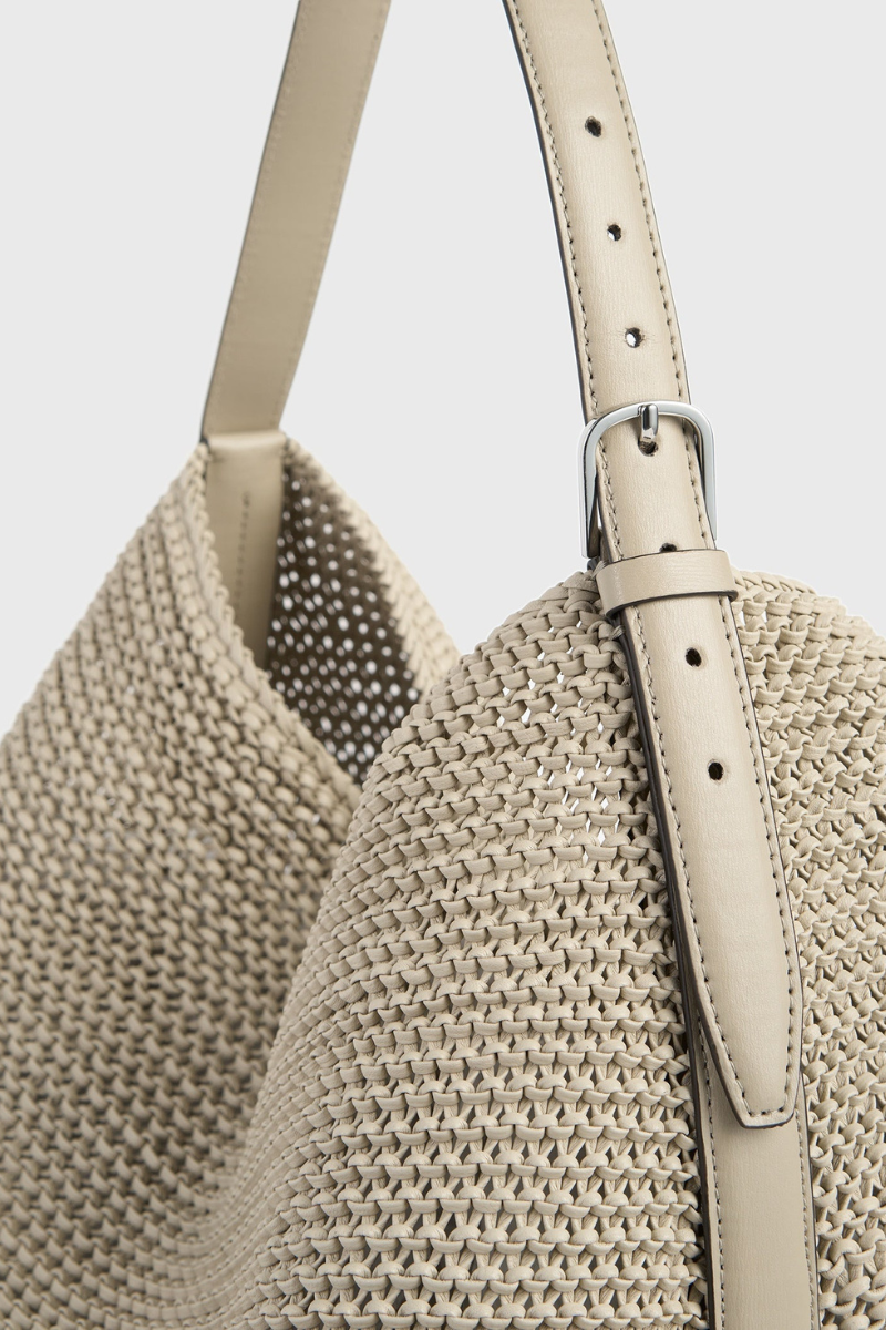 Belted Woven Leather Tote-TOTEME-Boyds Philadelphia