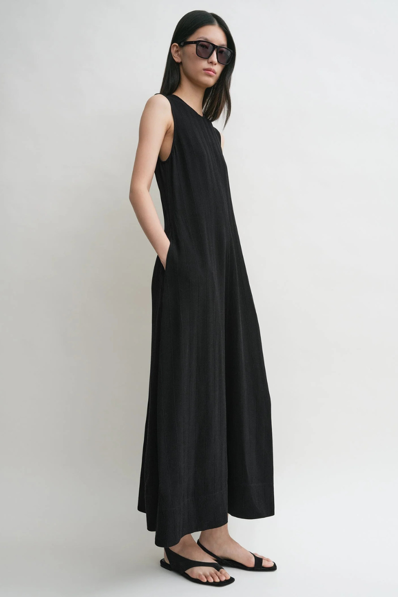 Woven Stripe Dress-TOTEME-Boyds Philadelphia