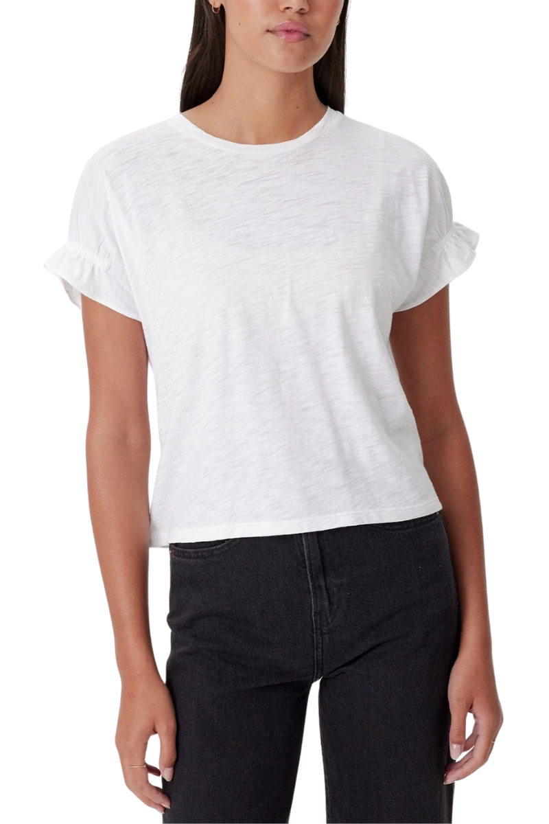 Puff & Ruffle Sleeve Tee-Goldie-Boyds Philadelphia