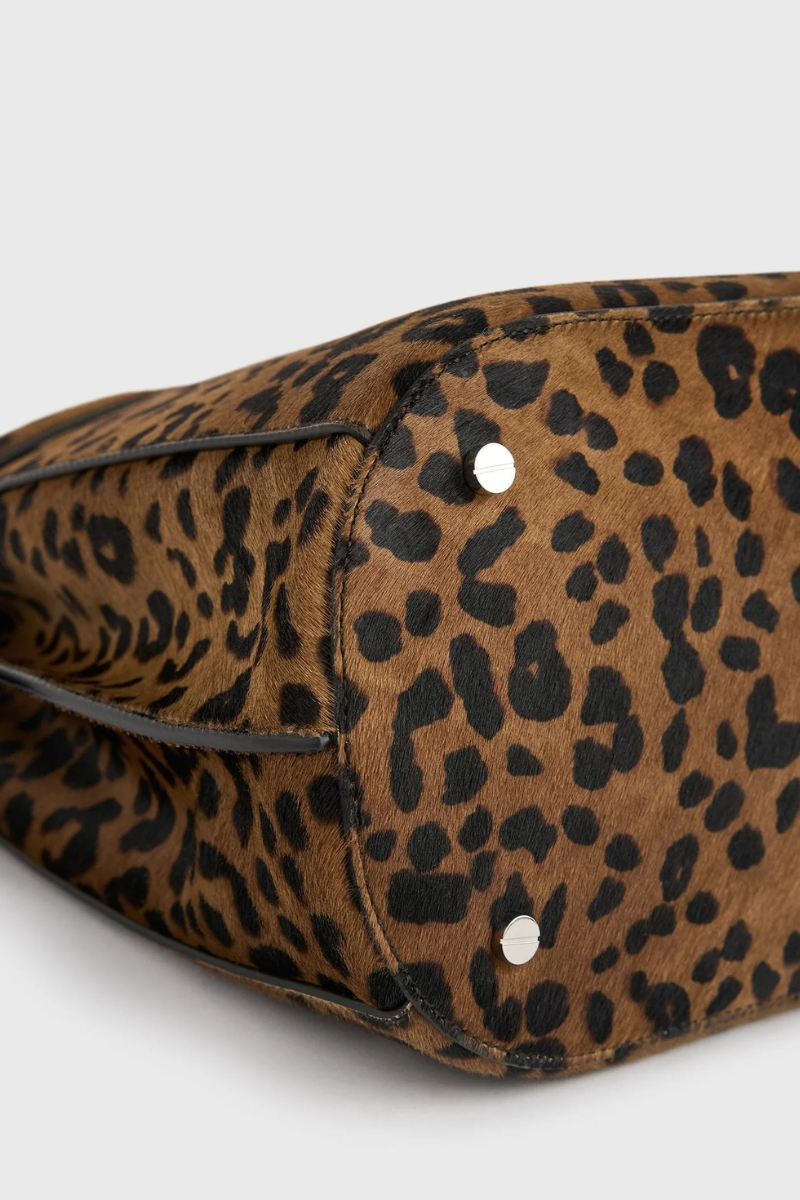 Belted Pony Hair Bucket Bag-TOTEME-Boyds Philadelphia