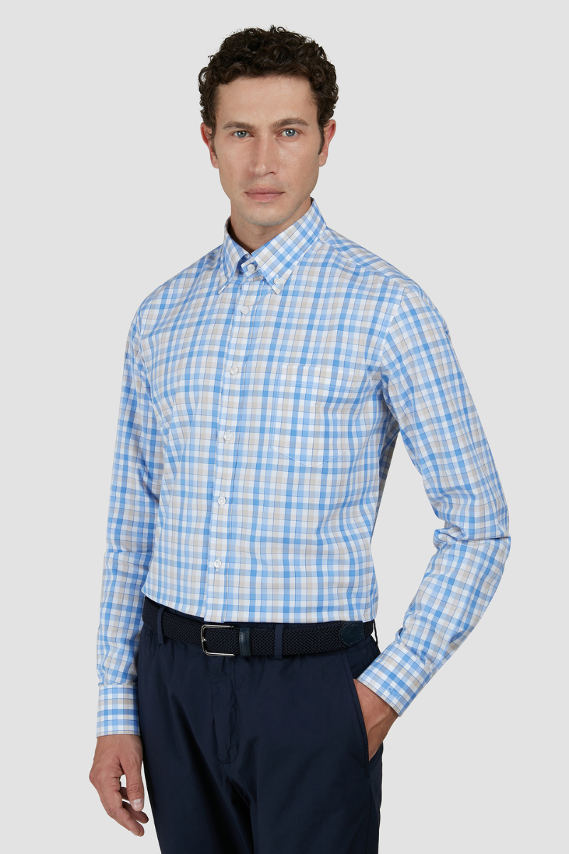 Soft Touch Check Shirt-Paul & Shark-Boyds Philadelphia