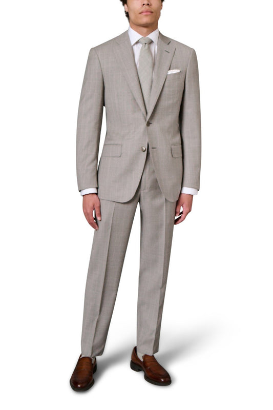 Tonal Grey Windowpane Suit-Scuderi-Boyds Philadelphia