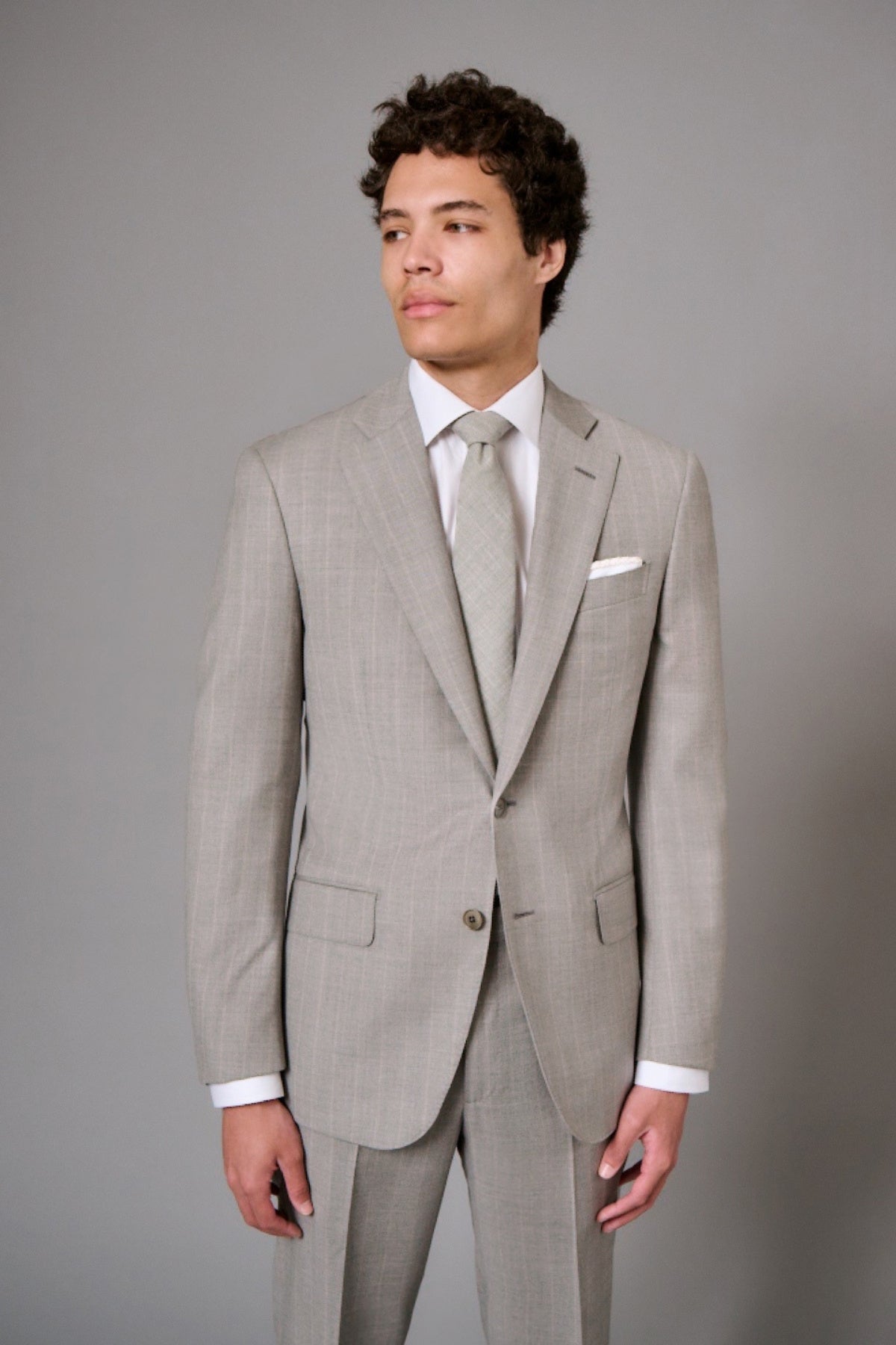 Tonal Grey Windowpane Suit-Scuderi-Boyds Philadelphia