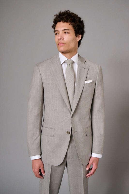 Tonal Grey Windowpane Suit-Scuderi-Boyds Philadelphia