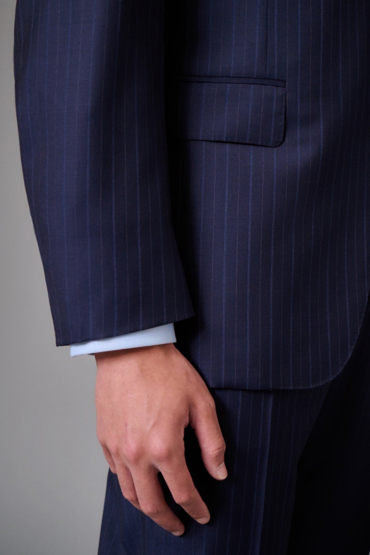 Navy Stripe Suit-Canali-Boyds Philadelphia