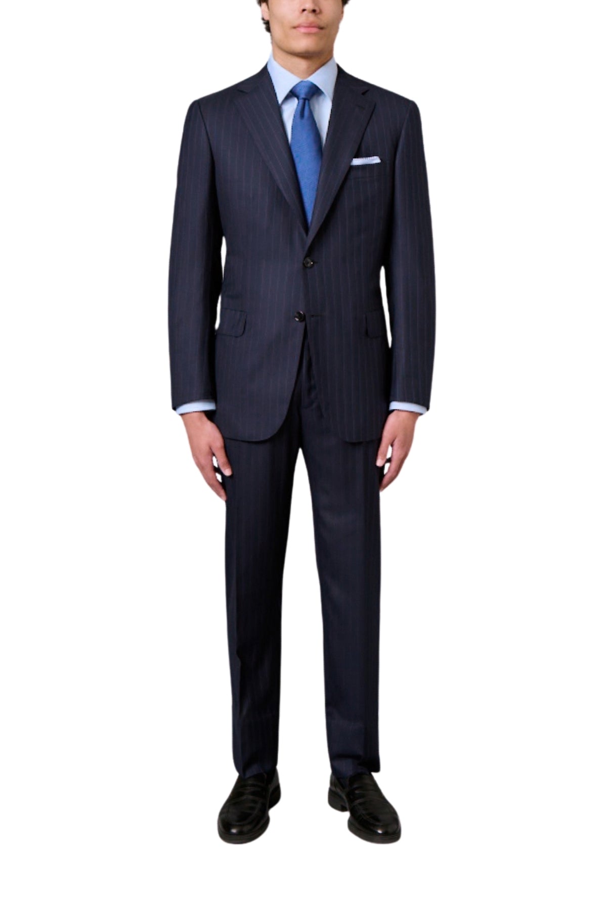 Navy Stripe Suit-Brioni-Boyds Philadelphia