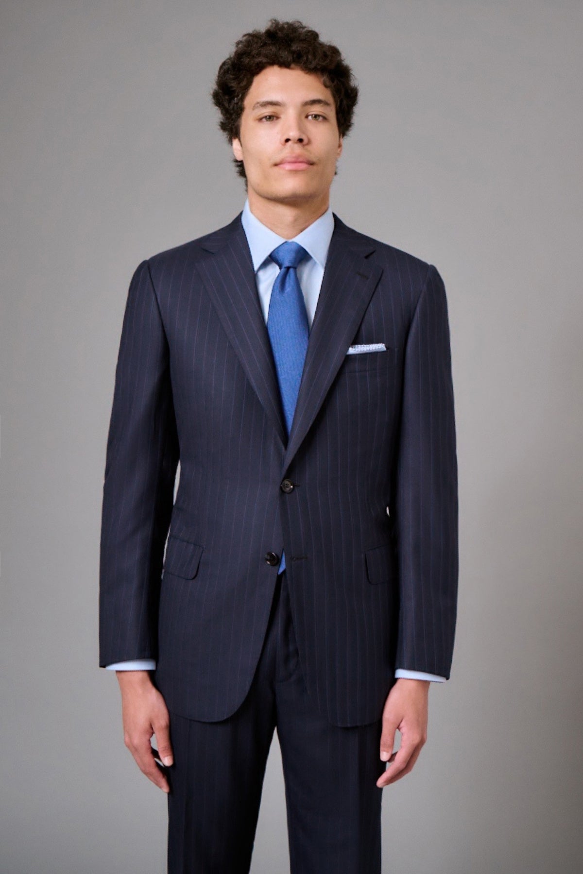 Navy Stripe Suit-Brioni-Boyds Philadelphia