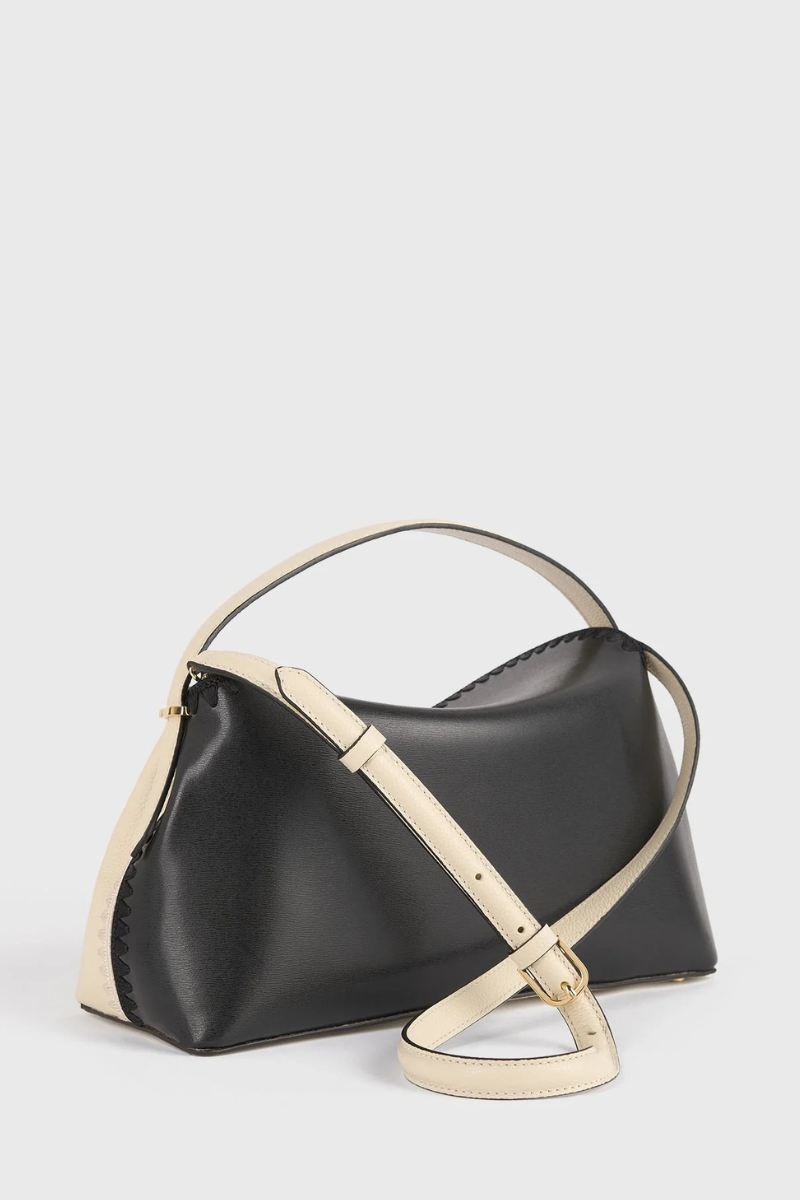 T-Lock Embroidered Top Handle Bag-TOTEME-Boyds Philadelphia