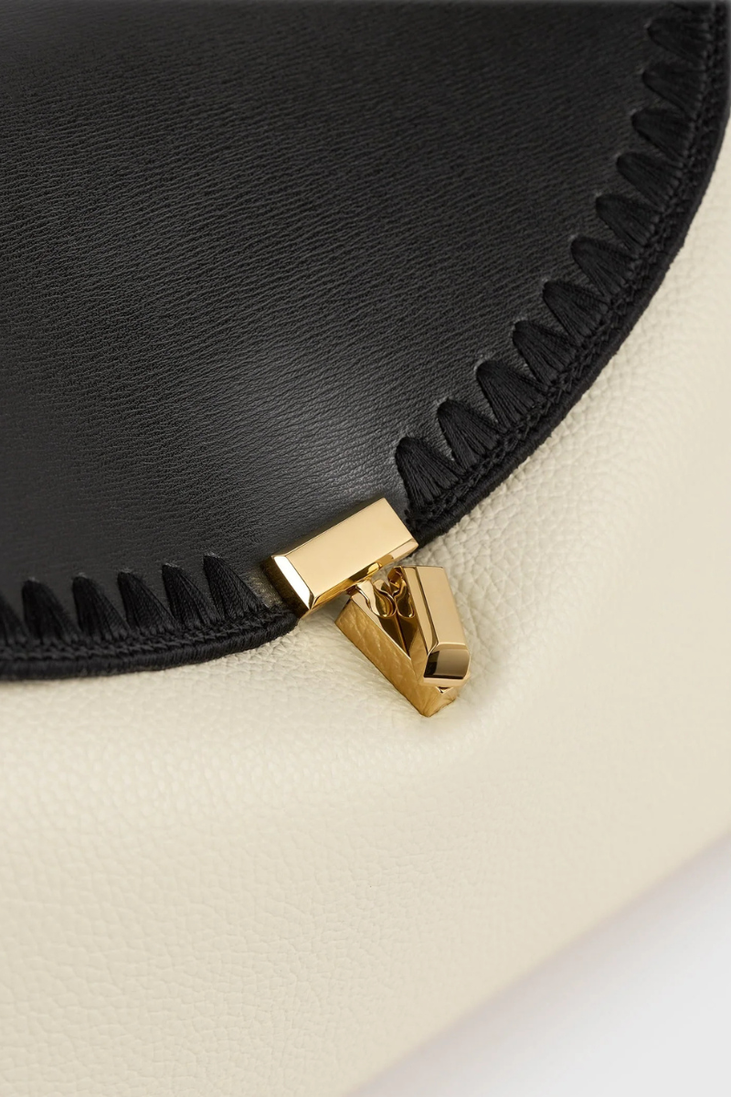 T-Lock Embroidered Top Handle Bag-TOTEME-Boyds Philadelphia