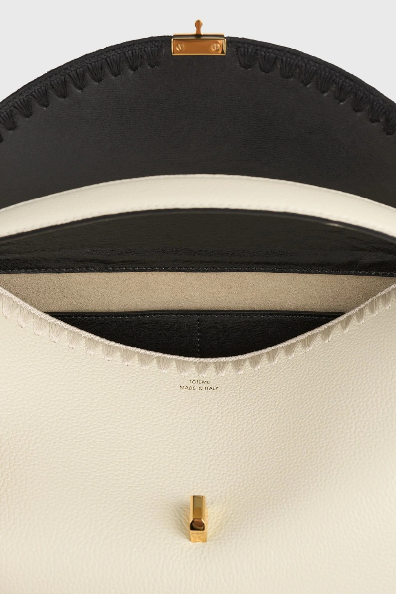 T-Lock Embroidered Top Handle Bag-TOTEME-Boyds Philadelphia