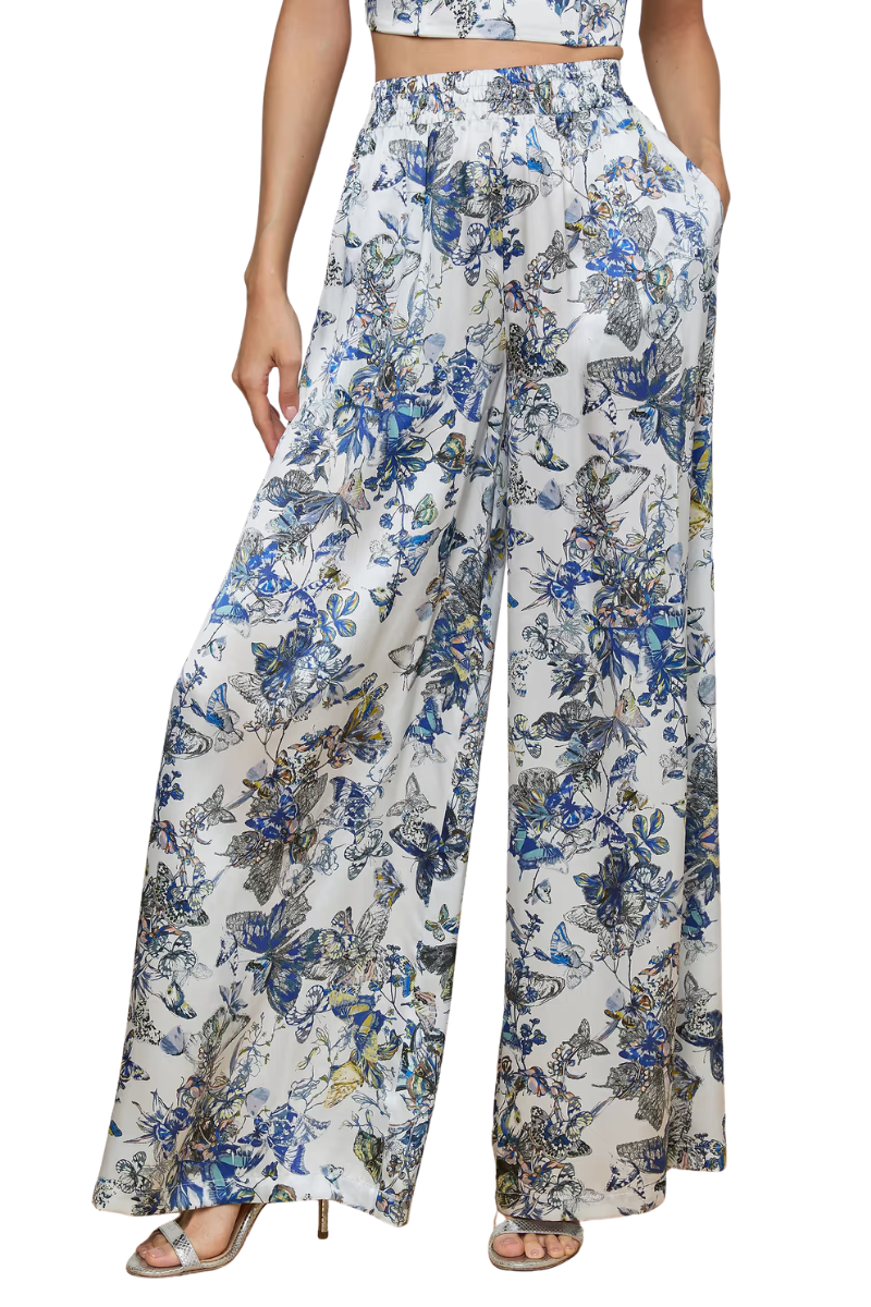Lillian Silk Wide-Leg Pant-L'AGENCE-Boyds Philadelphia