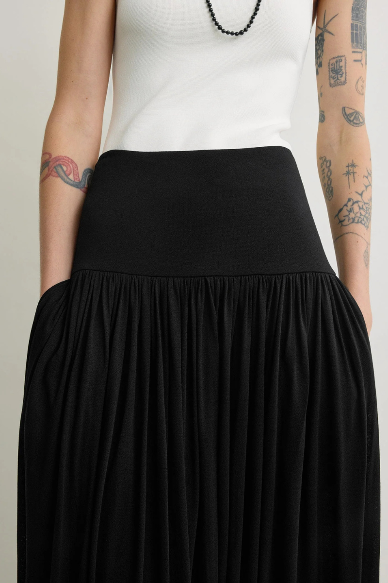 Soft Gathered Skirt-TOTEME-Boyds Philadelphia