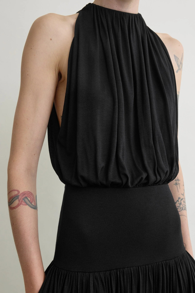 Soft Gathered Dress by TOTEME Soft Gathered Dress by TOTEME