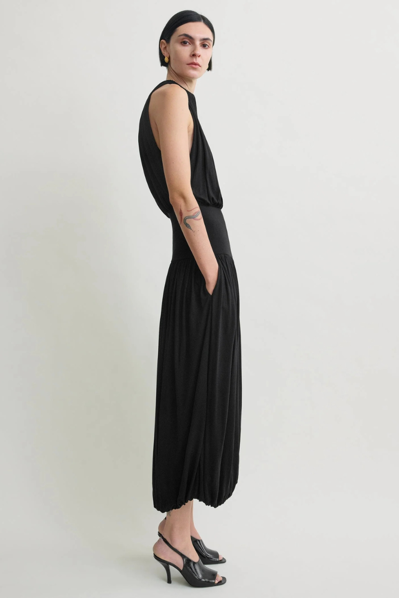 Soft Gathered Dress-TOTEME-Boyds Philadelphia