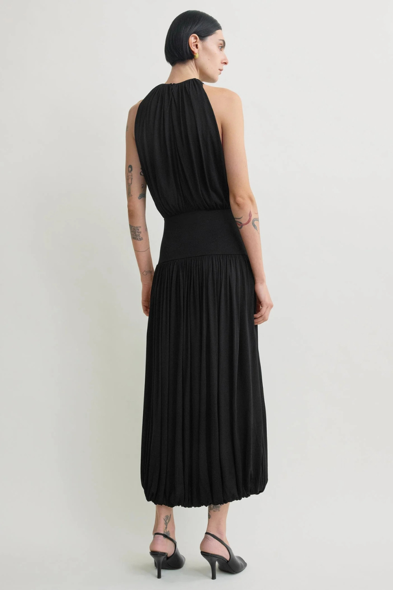 Soft Gathered Dress-TOTEME-Boyds Philadelphia