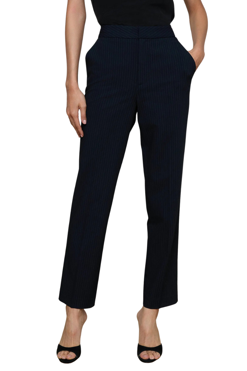 Rebel Pinstriped Trouser-L'AGENCE-Boyds Philadelphia
