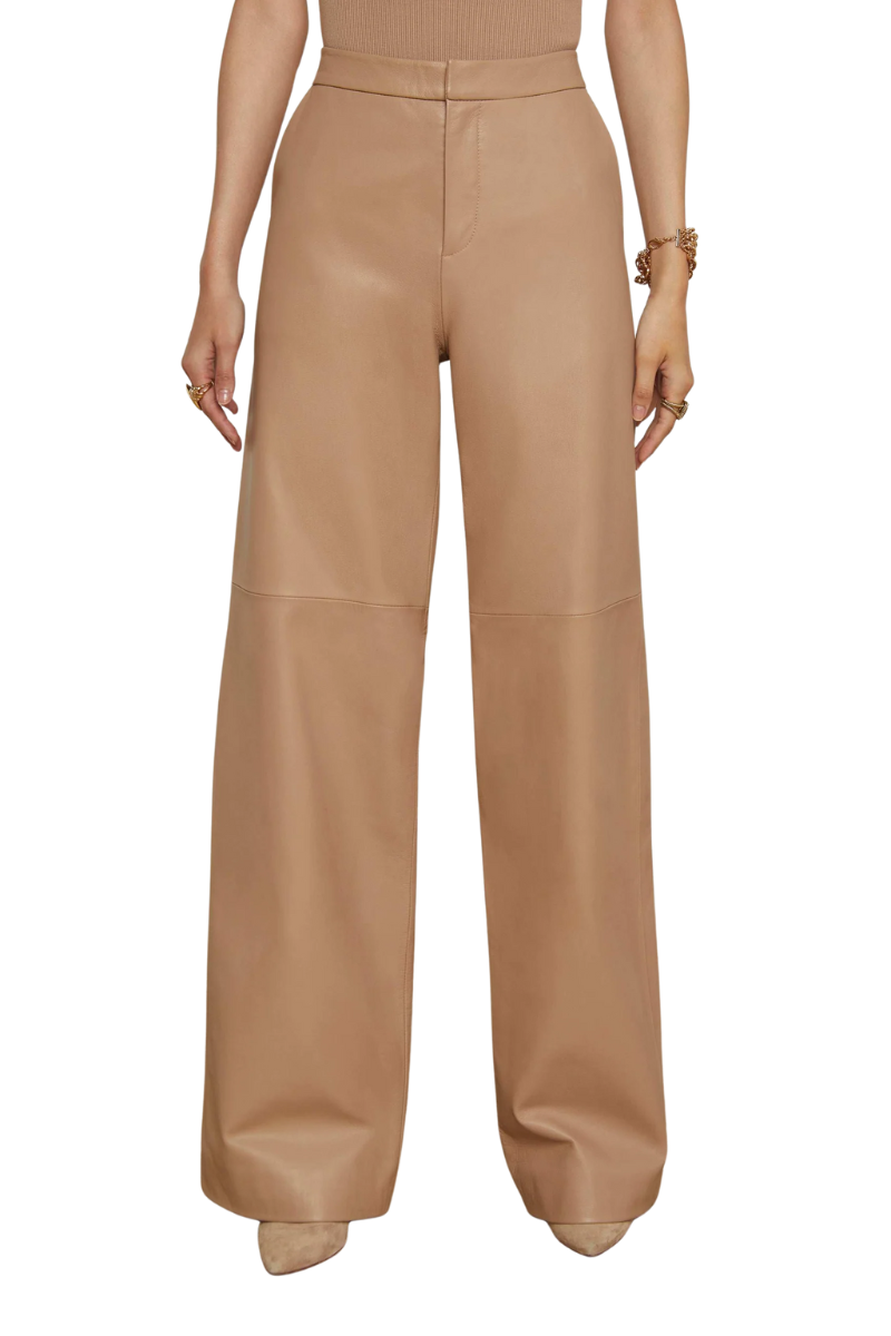 Livvy Leather Trouser-L'AGENCE-Boyds Philadelphia