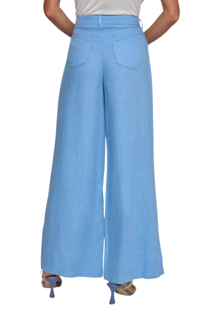 Amara Linen Wide-Leg Pant-L'AGENCE-Boyds Philadelphia