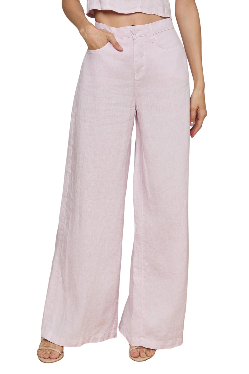 Amara Linen Wide-Leg Pant-L'AGENCE-Boyds Philadelphia