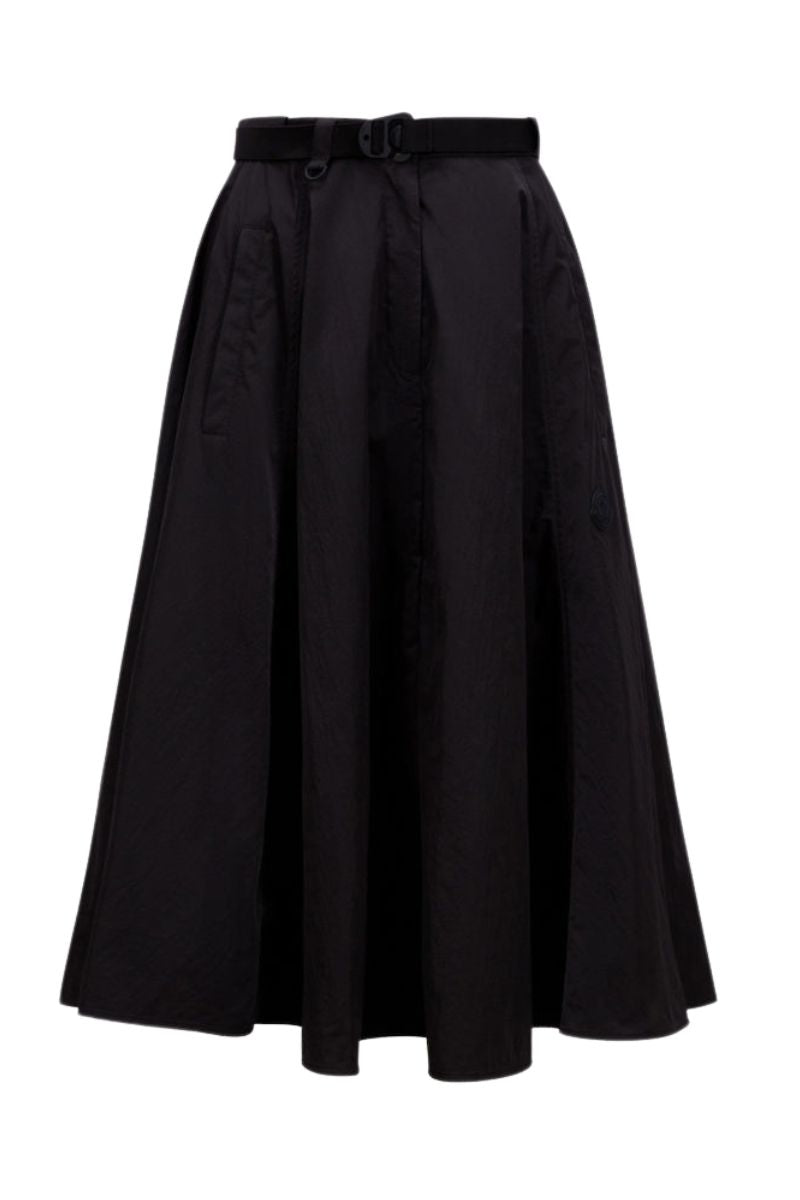 Nylon Midi Skirt-Moncler-Boyds Philadelphia