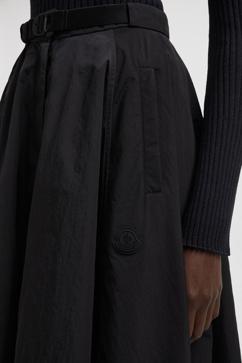 Nylon Midi Skirt-Moncler-Boyds Philadelphia
