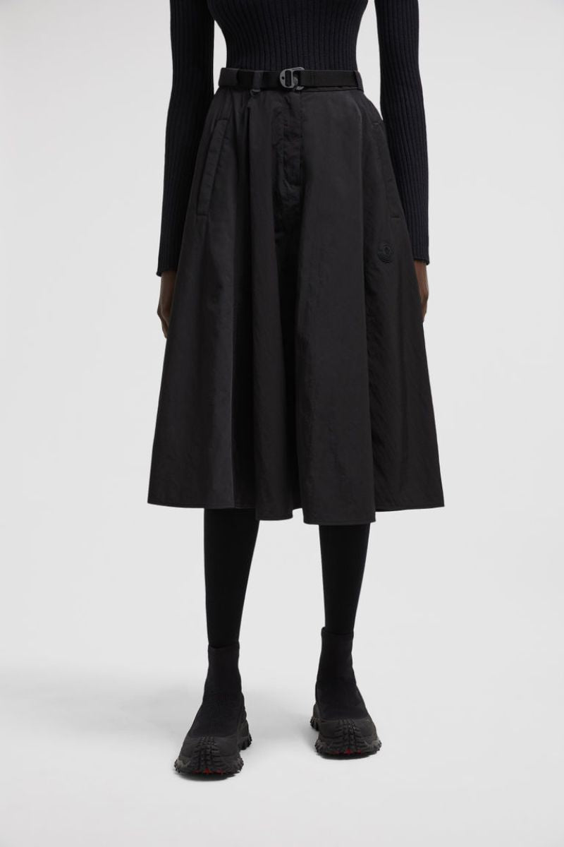 Nylon Midi Skirt-Moncler-Boyds Philadelphia
