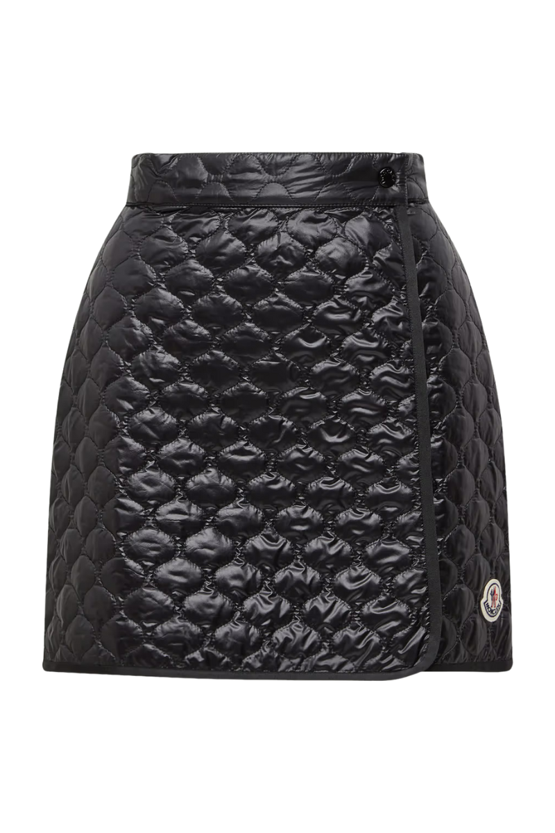 Square-Quilted Padded Mini Skirt-Moncler-Boyds Philadelphia