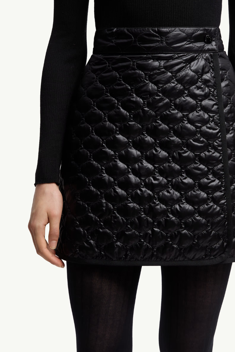 Square-Quilted Padded Mini Skirt-Moncler-Boyds Philadelphia