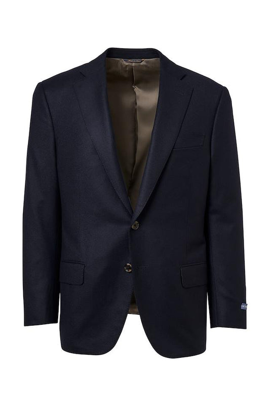 Navy Notched Lapel Blazer-Scuderi-Boyds Philadelphia