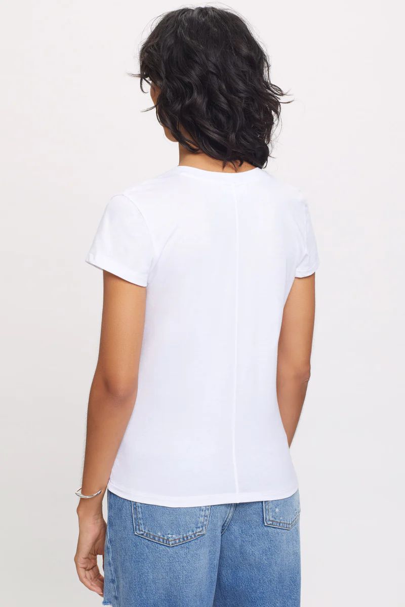 Organic V Neck Tee-Goldie-Boyds Philadelphia