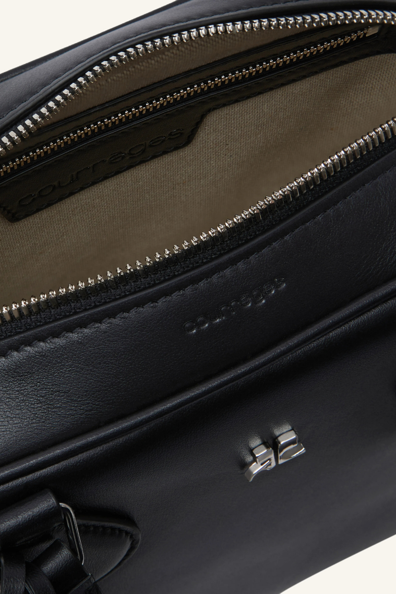 AC Stud Leather Bowling Bag-Courrèges-Boyds Philadelphia