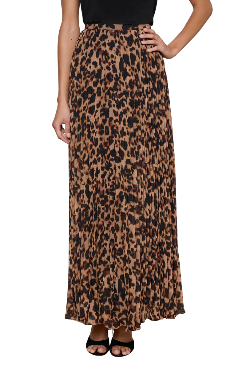 Torin Pleated Maxi Skirt-L'AGENCE-Boyds Philadelphia