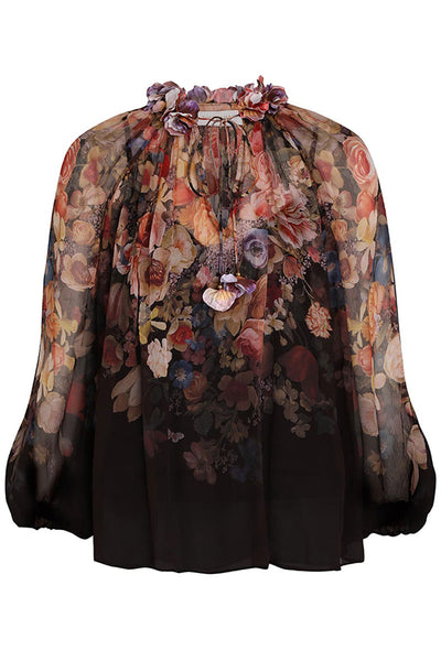 Luminosity Floral Blouse-ZIMMERMANN-Boyds Philadelphia